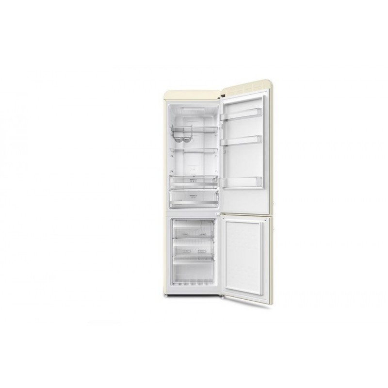 Severin 8929 - Koelvriescombinatie vrijstaand - retro koelkast - creme