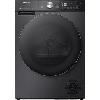 Hisense 5S Serie DH5S102BB -Wasdroger met A+++ Energielabel - Warmtepompdroger - 10kg - ConnectLife - Basket Dry