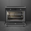 SMEG CG90IANT9 - Inductie fornuis - 90 cm - Antraciet