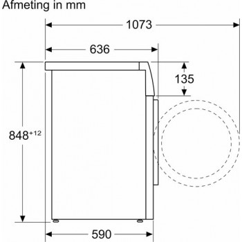 Bosch WGG246Z5NL - Serie 6 - Wasmachine met stoom - Energielabel A