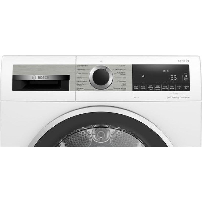 Bosch WQG235D2NL Serie 6 - Wasdroger - Warmtepompdroger 