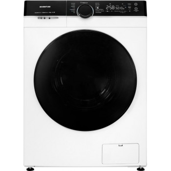 Inventum VWM9010W - Wasmachine - 9kg - 14 programma's - 1400 toeren - Energieklasse A - Steam Clean - Wit-Zwart