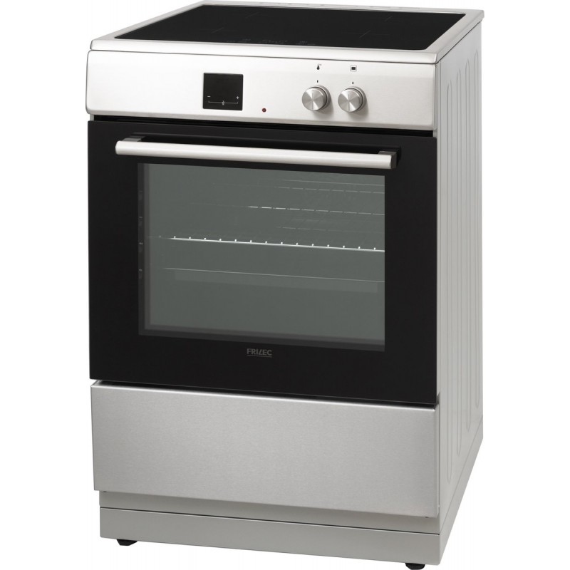 Frilec KÖLN-ECI60-60I - Vrijstaand Inductie Fornuis - Elektrische Oven - 4 kookzones - Inox