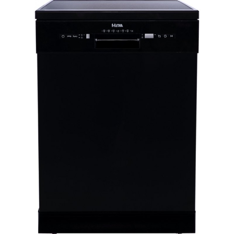 ETNA VWV142ZWA - Vrijstaande vaatwasser - Zwart - 60 cm - 42dB - 14 Couverts - Extra droog
