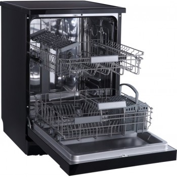 ETNA VWV142ZWA - Vrijstaande vaatwasser - Zwart - 60 cm - 42dB - 14 Couverts - Extra droog