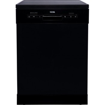 ETNA VWV144ZWA - Vrijstaande Vaatwasser - Zwart - 44dB - 14 Couverts - Extra droog