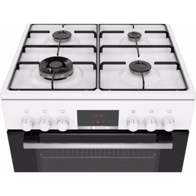 Bosch HXN391H20N - Serie 4 - Gasfornuis - Wit