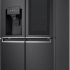 LG GMX844MCBF Amerikaanse koelkast met InstaViewDoor-in-Door- Smal design - 508L inhoud - DoorCooling- Water- en ijsdispenser met UVnano- Inverter Linear Compressor