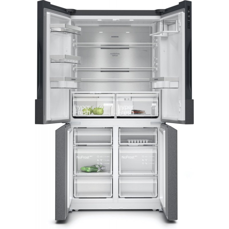 Siemens KF96NAXEA - iQ500 - Amerikaanse koelkast - Zwart