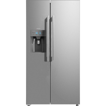 Inventum SKV1782RI - Amerikaanse koelkast - 516 liter - RVS - No Frost