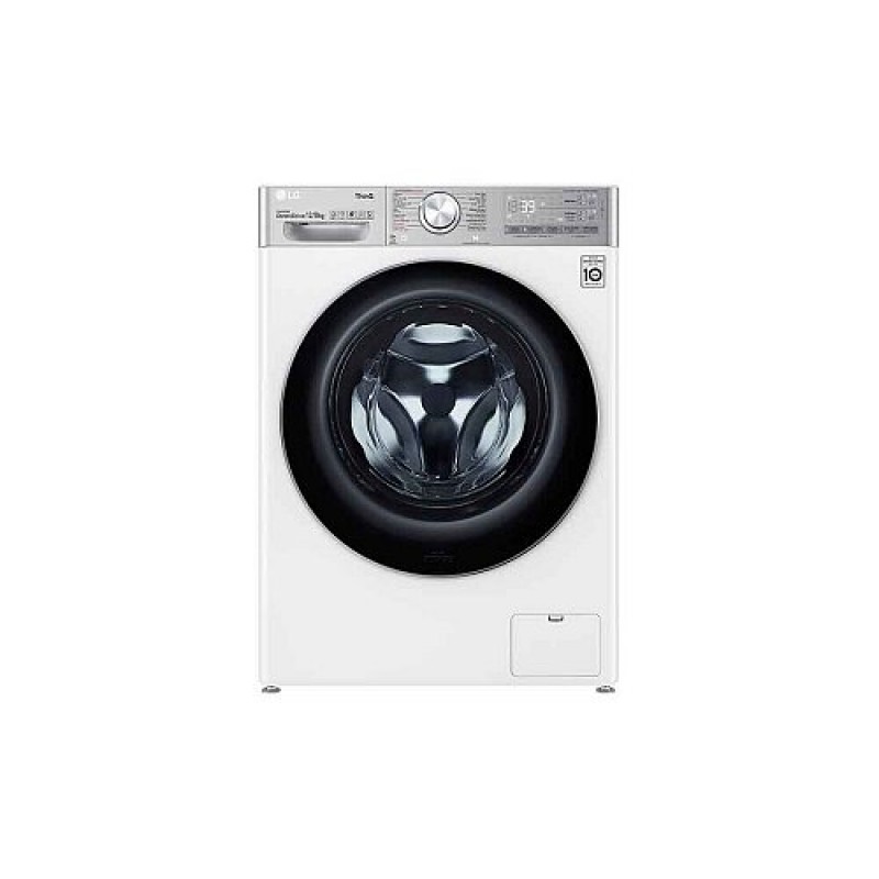 LG F4DV912A2E - 12-8 kg Was-droogcombinatie met TurboWash™ 39 - Slimme AI DD™ motor - EzDispense™ - Minder strijken door stoom - ThinQ™