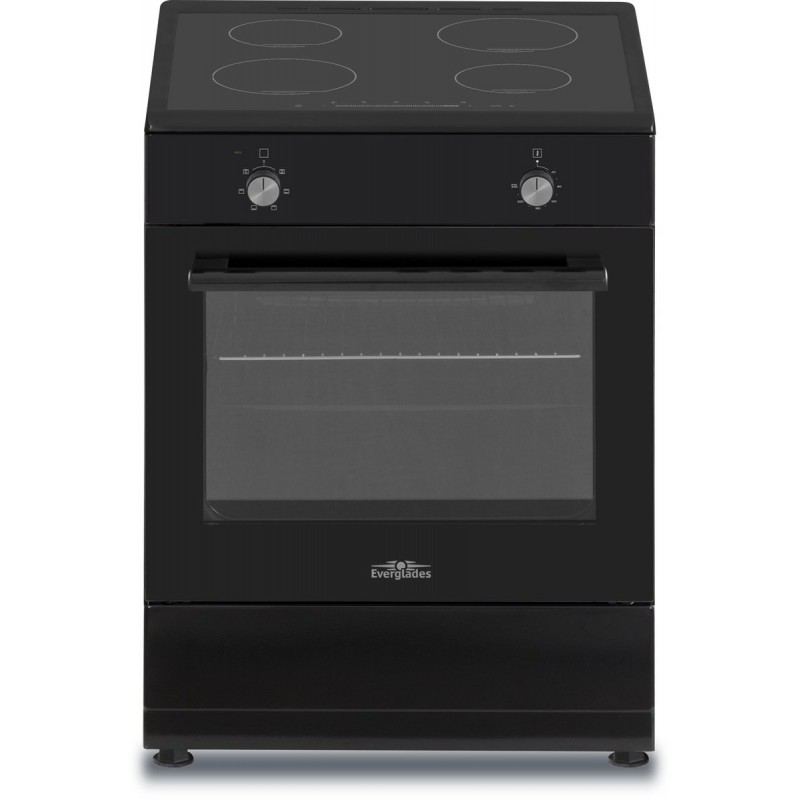 Everglades EVCK6051 Inductie Fornuis 60cm Zwart