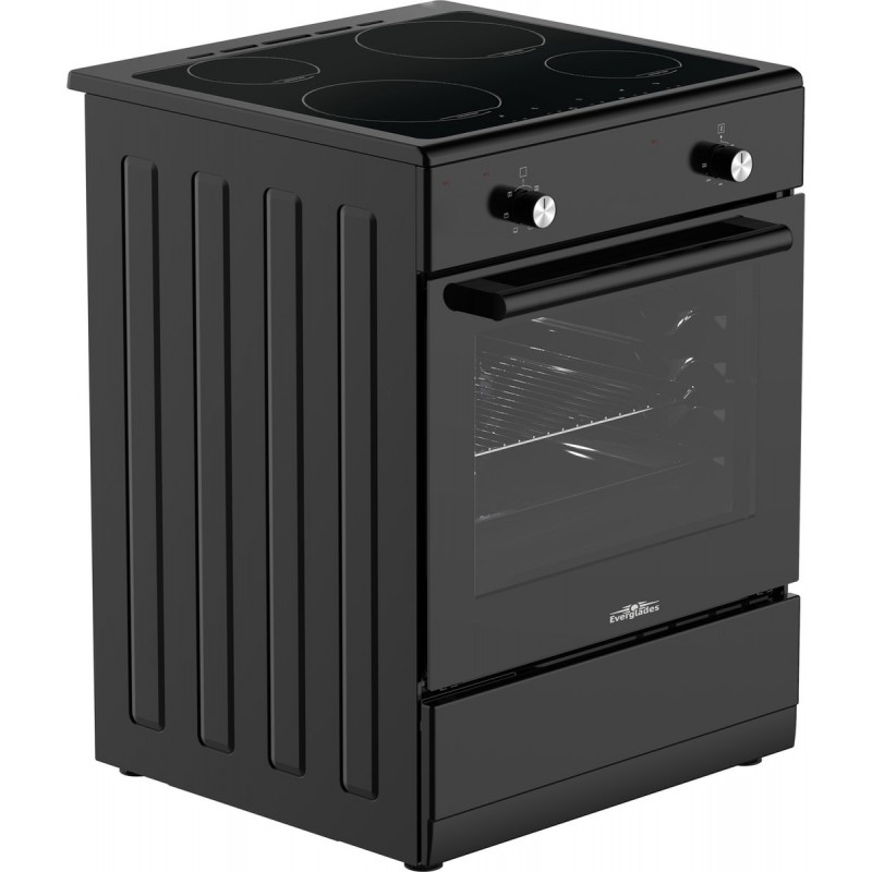 Everglades EVCK6051 Inductie Fornuis 60cm Zwart