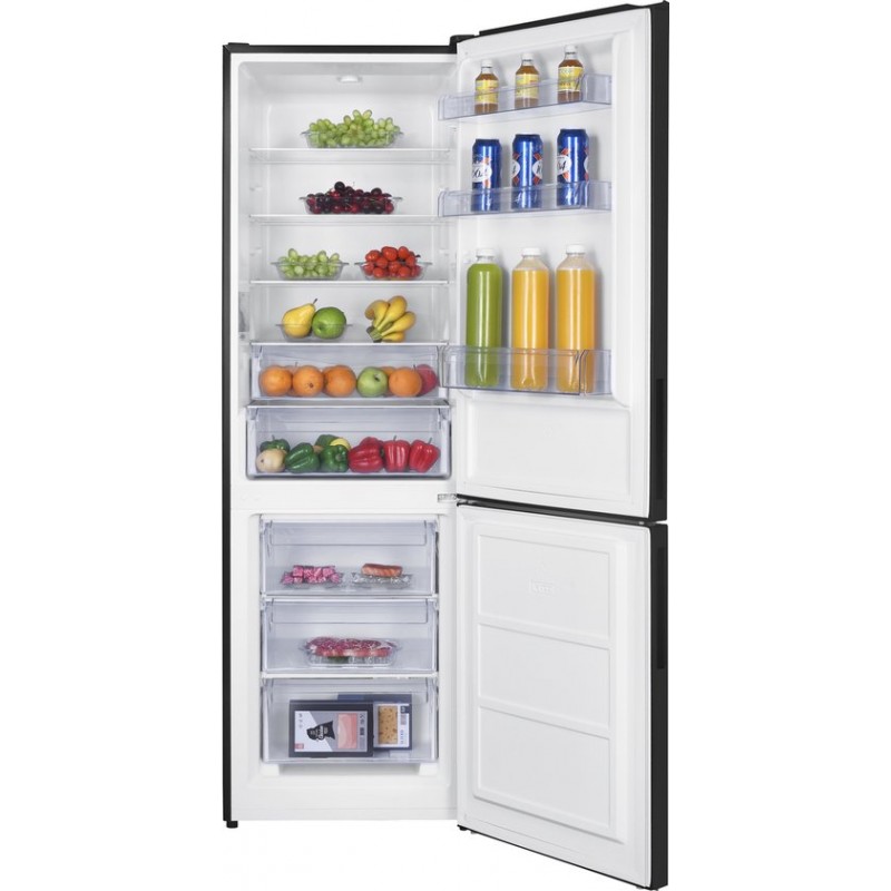 Frilec BONN325-040CB - Koelvriescombinatie - Energielabel C - 315 Liter - Zwart