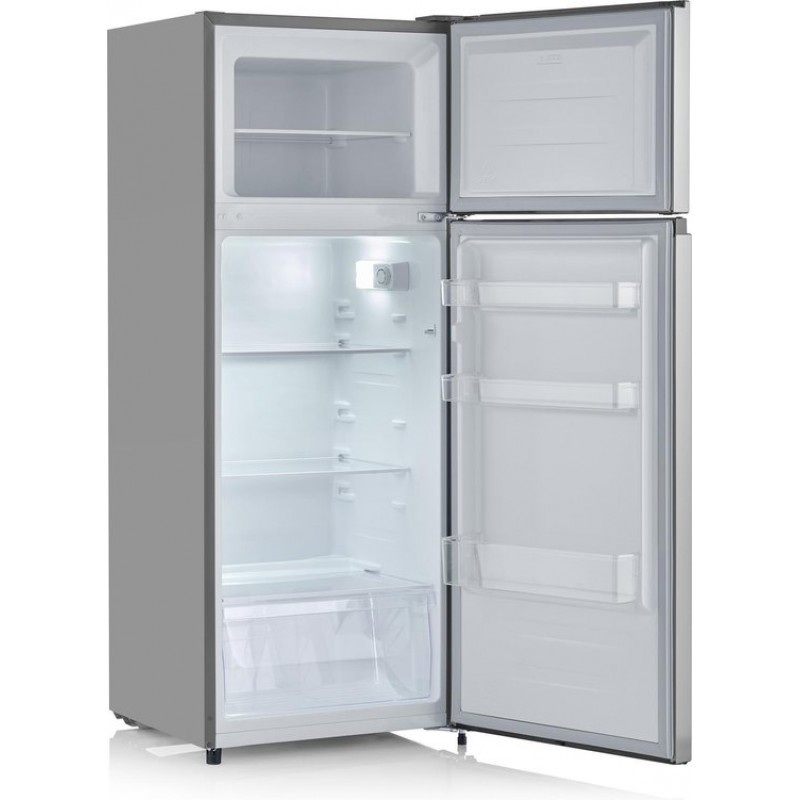 Severin DT 8761 - Koel-vriescombinatie - Vrijstaand - Zilver