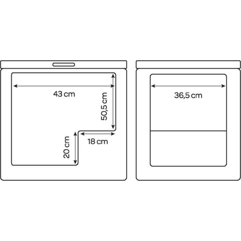Inventum VK562W - Vrieskist - 99 liter - Supervriezen - Low Frost - Digitale thermostaat - Geschikt voor garage - Wit