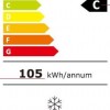 Frilec BREMEN130-E-010CW - Vriezer Tafelmodel - 85 Liter - Energielabel C - Wit