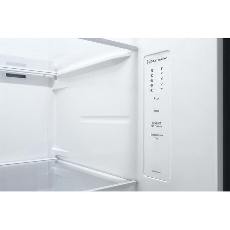 LG GSLV51PZXE Amerikaanse koelkast met LinearCooling - 635L inhoud - Water- & ijsdispenser - Total No Frost - Inverter Linear Compressor