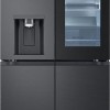 LG GMG960EVEE French Door model, 4 deurs, CRAFT ICE (ijsballen van 5 cm ), Metal Fresh (achterwand is van RVS, dit is hygienischer en koelt sneller), Black Steel,