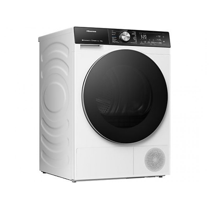 HISENSE DH5S102BW - Warmtepompdroger - 10 kg - 64 dB - Energielabel A+++