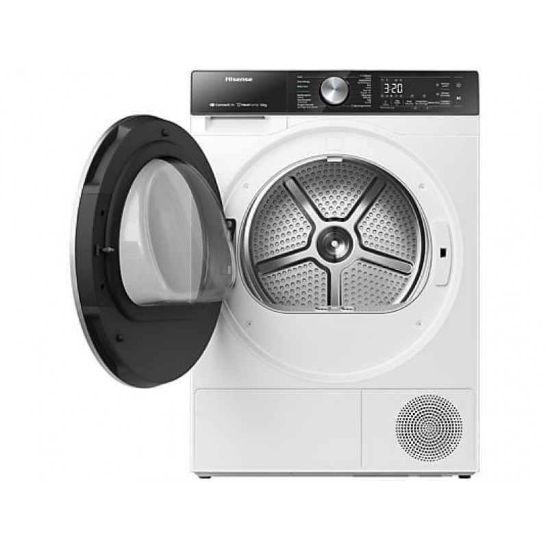 HISENSE DH5S102BW - Warmtepompdroger - 10 kg - 64 dB - Energielabel A+++