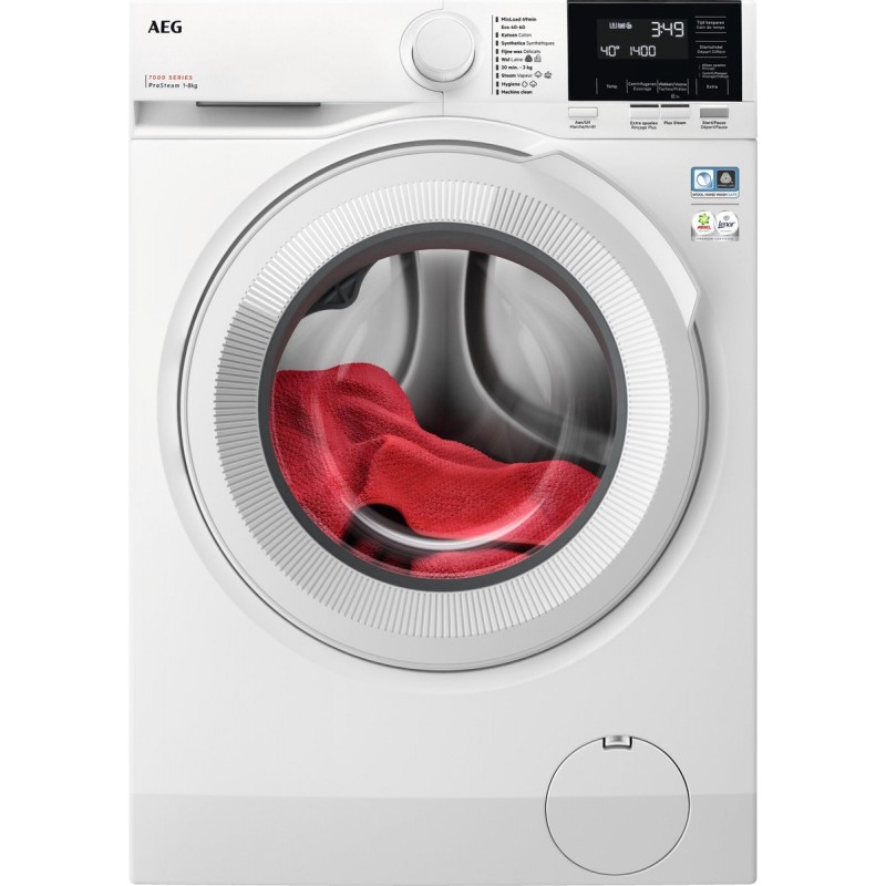 AEG LR7384BB2 EcoLine 7000 serie ProSteam® - Wasmachine 