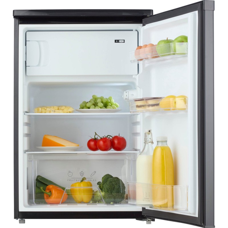 Inventum KV550B - Vrijstaande koelkast - Tafelmodel - Vriesvak - Superkoelen - 113 liter - 2 plateaus - Zwart