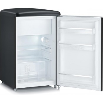 Severin RKS 8832 - Retro Tafelmodel koelkast - Mat Zwart