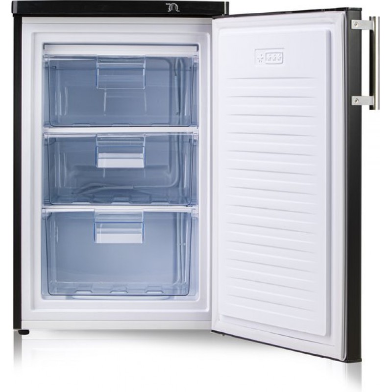 DOMO DO91132F Vriezer tafelmodel - Diepvries tafelmodel - Vriezer vrijstaand - 80 L - Zwart - Energiezuinige C-klasse Goede Keuze