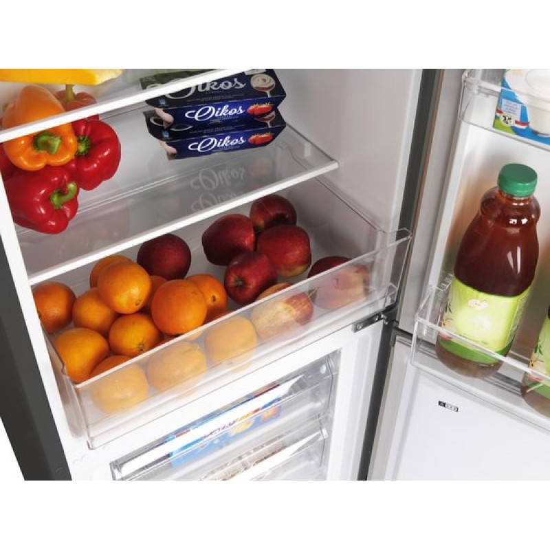 Everglades EVUD4046 Koel- Vriescombinatie Zwart