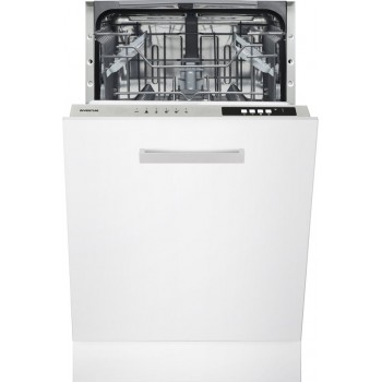 Inventum IVW4508A - Inbouw Vaatwasser - 10 couverts - 6 programma’s - Bestekmandje - 45 cm breed - Volledig ingebouwd