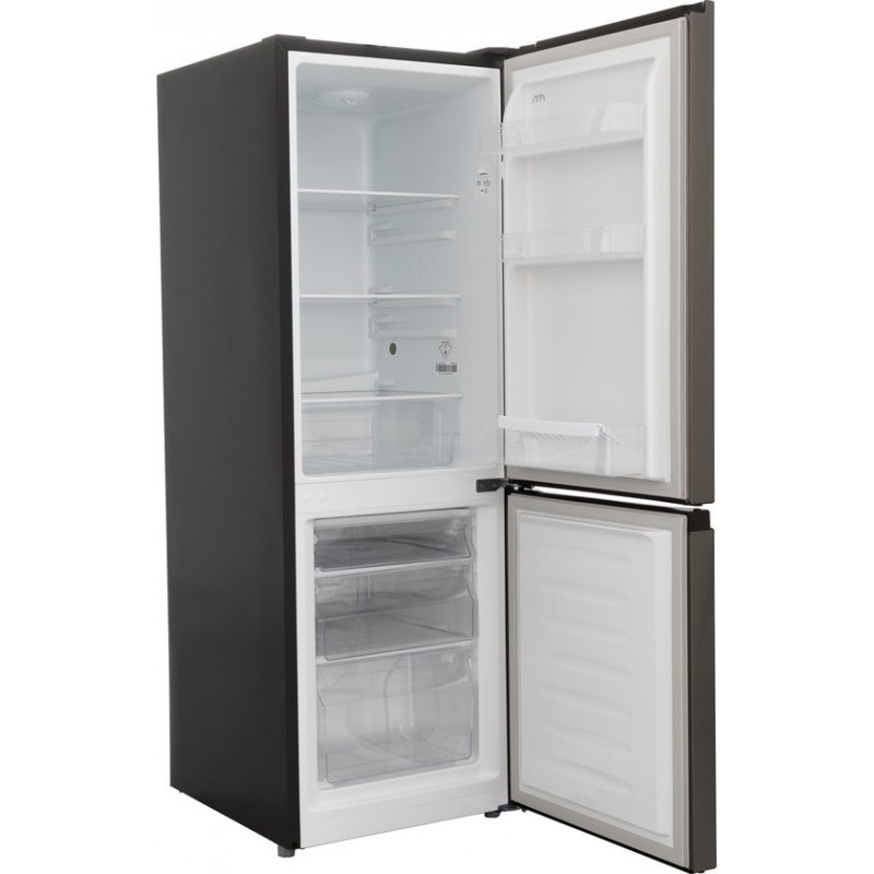 Exquisit KGC231-60-010EI - Koel-vriescombinatie - 175 Liter - 39dB - Inox