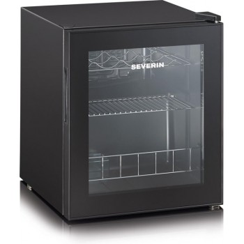 Severin KS 9889 Wijnkoelkast - vrijstaand - zwart 15 fles(sen)