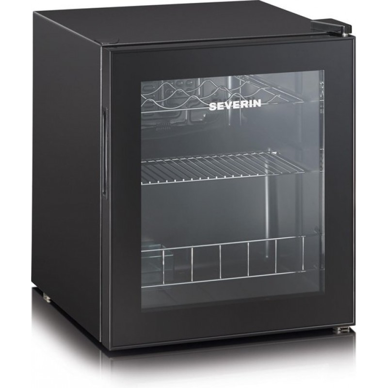Severin KS 9889 Wijnkoelkast - vrijstaand - zwart 15 fles(sen)