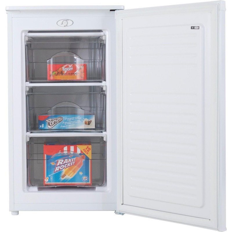 Exquisit GS111-040EW - Vriezer tafelmodel - 64 Liter - 40dB - 4* Vriesruimte - Wit