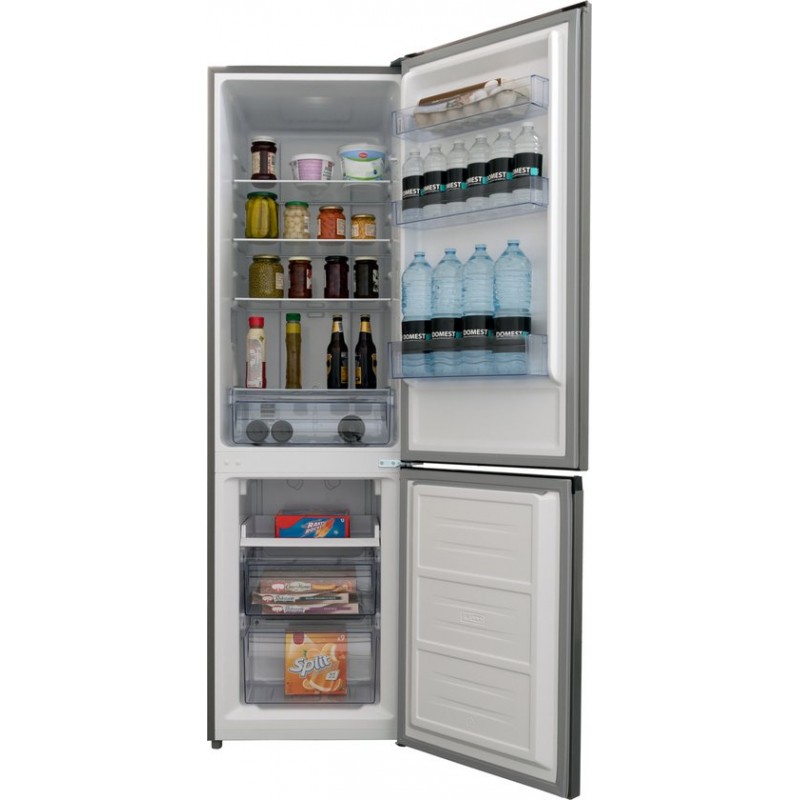 Frilec BONN275-NF-040CI - Koel-vriescombinatie  - C Label - No Frost - 253 Liter - Inox