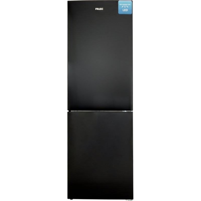 Frilec BONN328-040BB - Koel-vriescombinatie - B label- No Frost - 323 Liter  - Zwart