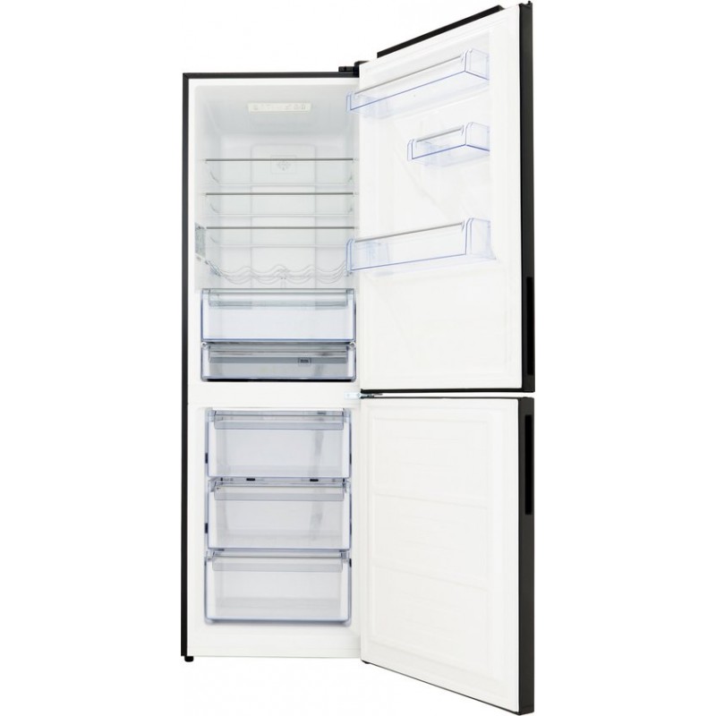 Frilec BONN328-040BB - Koel-vriescombinatie - B label- No Frost - 323 Liter  - Zwart