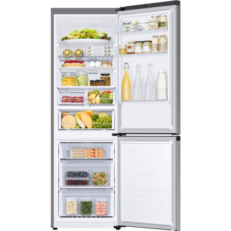 Samsung RB34C675DSA - Koel-vriescombinatie - Zilver - Met Wi-Fi