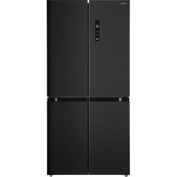 Inventum SKV4178B - Amerikaanse koelkast - 4 deuren - Display - Stil: 35 dB - No Frost - 474 liter - Zwart