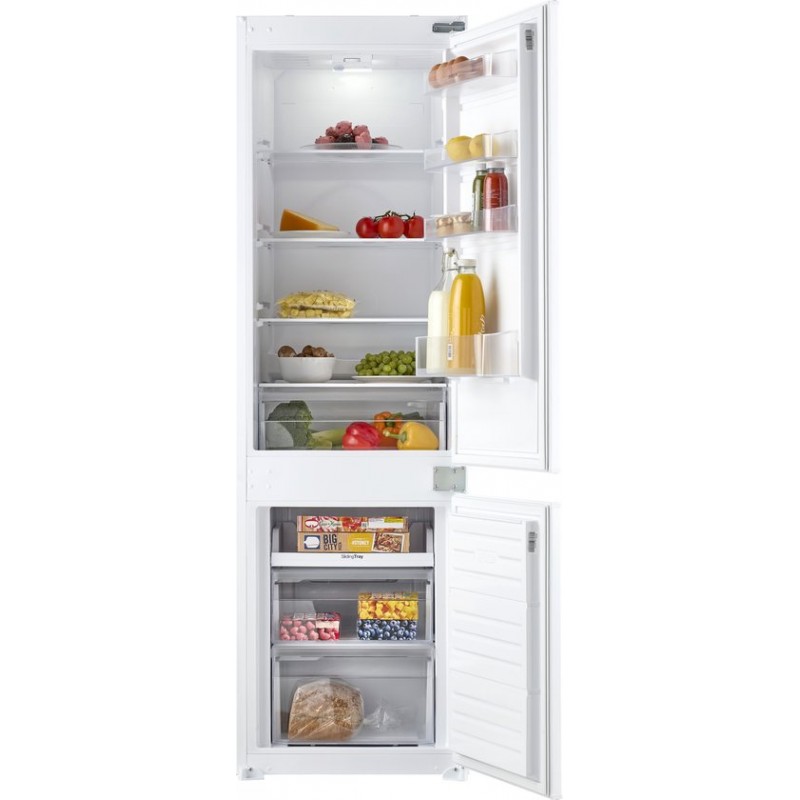 Inventum IKV1786S - Inbouw koel-vriescombinatie - Nis 178 cm - 251 liter - Supervriezen - Sleepdeur - Wit