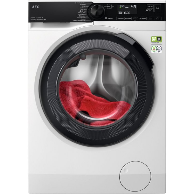 AEG LR9696C6 EcoLine 9000 serie AbsoluteCare® - Wasmachine - 20% zuiniger dan Energielabel A - 9 kg