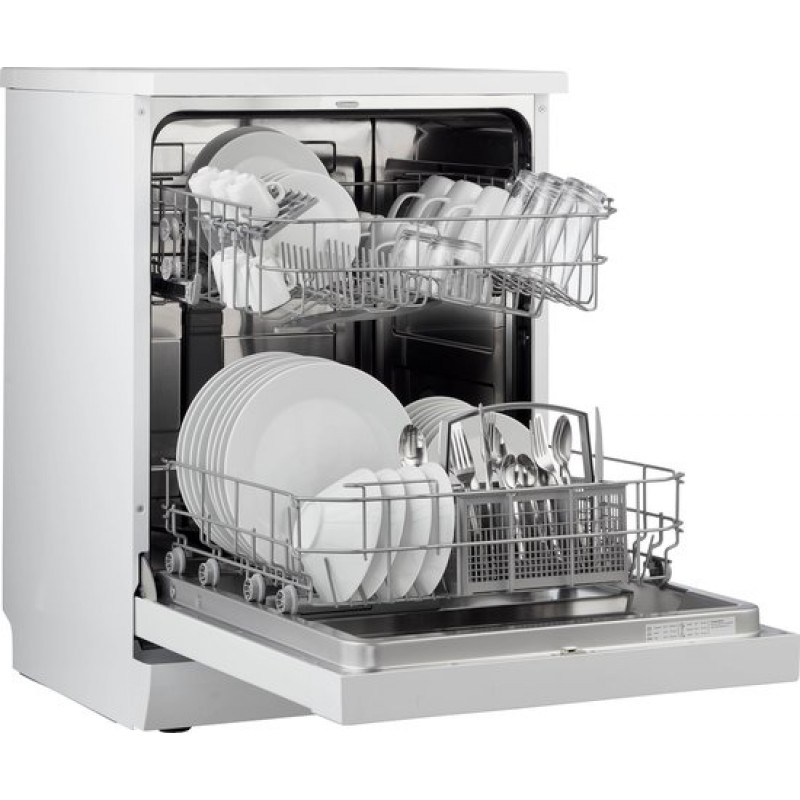 Tomado TDW6001W - Vrijstaande vaatwasser - 12 couverts - Energielabel E - 47 dB - Bestekmandje - Wit