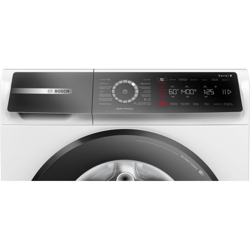 Bosch WGB24400FG - Serie 8 - Wasmachine met stoom - NL/FR display - 20% zuiniger dan energielabel A