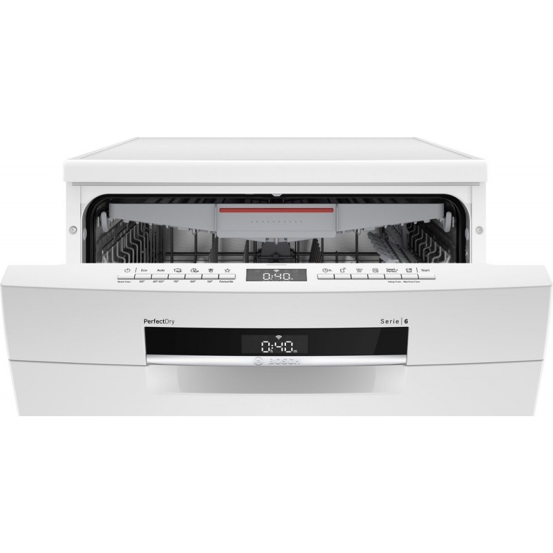 Bosch SMS6ZCW08E - Serie 6 - Vrijstaande vaatwasser - Wit