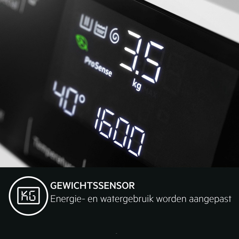 AEG LWR73842 EcoLine 7000 serie ProSteam - Was-droogcombinatie