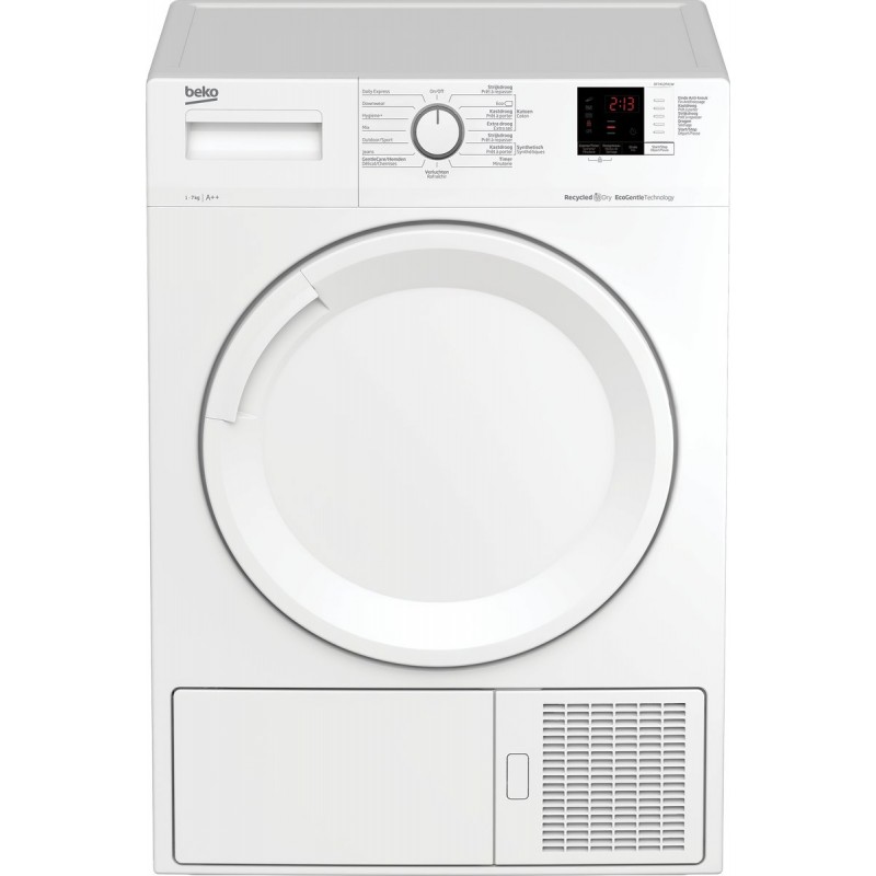 Beko DF7412PA1W - RecycledDry- Warmtepompdroger - Wit