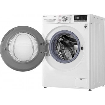 LG F6WV910P2E - 10.5 kg Wasmachine met TurboWash™ 39 - Slimme AI DD™ motor - Minder strijken door stoom - ThinQ™