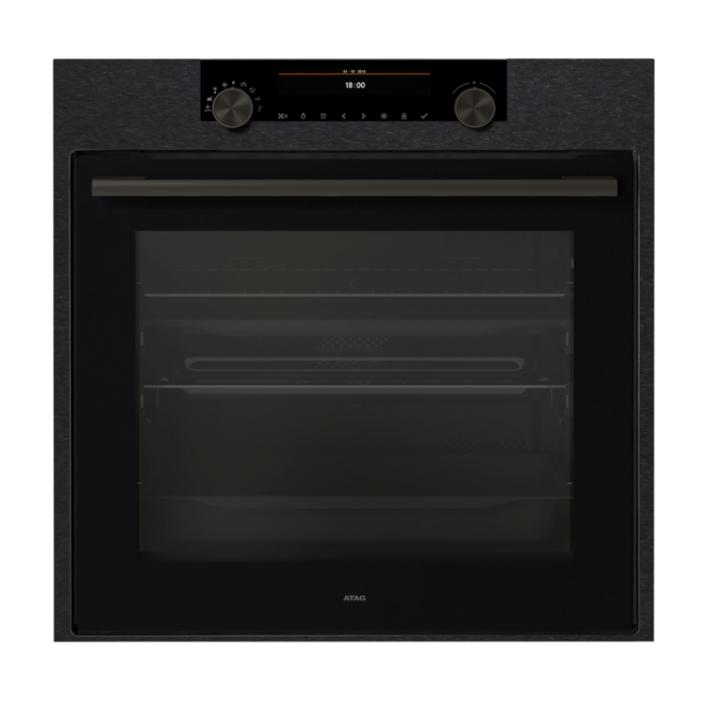 ATAG OX66121C | inbouw oven | Black Steel | Aqua Clean