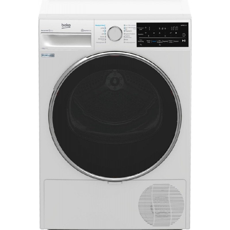 BEKO WARMTEPOMPDROGER B5T62243W - Duits Display